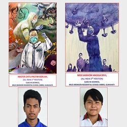 CONGRATULATIONS… MBRS ACHIEVES ALL INDIA TOP POSITIONS IN IPSC NATIONAL ART COMPETITION
