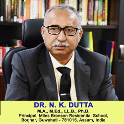 DR. N. K. DUTTA, PRINCIPAL, MILES BRONSON RESIDENTIAL SCHOOL (MBRS) SELECTED FOR ALL INDIA NATIONAL AWARD OF EXCELLENCE – 2022